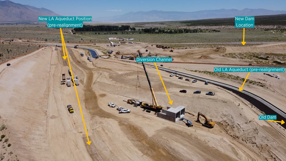 Jensen Culvert Bridges LADWP Aqueduct Realignment | Jensen Infrastructure