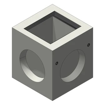 Drop Inlet Rack Connection Drop Inlet - 18 in. x18 in. | Jensen Infrastructure