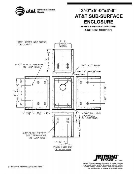 Intercept Pull Box - 3660 - Traffic - AT&T (OIN: 100061879) | Jensen ...