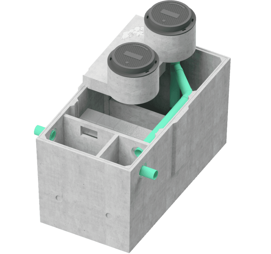 Internal Bypass High Velocity Interceptor JPHV4000IB Jensen Precast