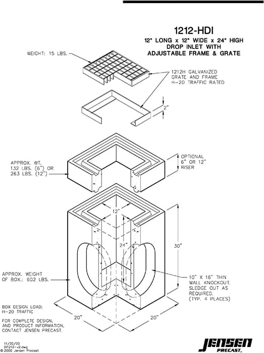 Ic Riser Precast Riser - 12