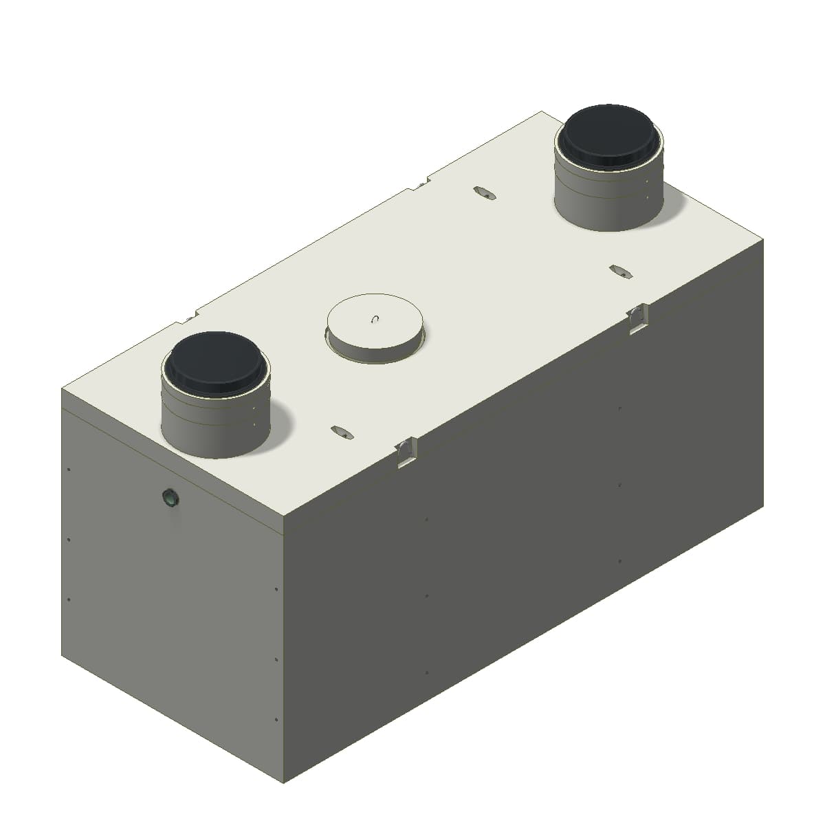 Septic Tank JZ 5000 gal. 24"E, 24"B, 24"E Traffic Rated Jensen Precast