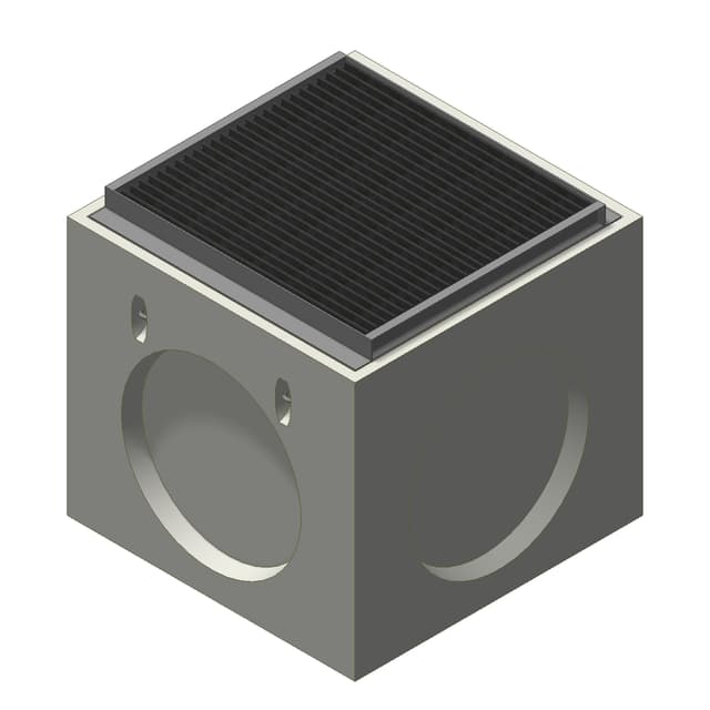 Drainage Inlet 4848 x 48 with 48x48 C | Jensen Precast