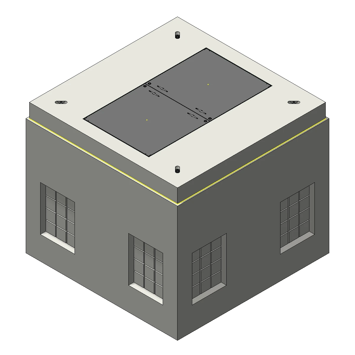 Box Sum Layout Vault Layout 7676x60 Knockout Sump 3366