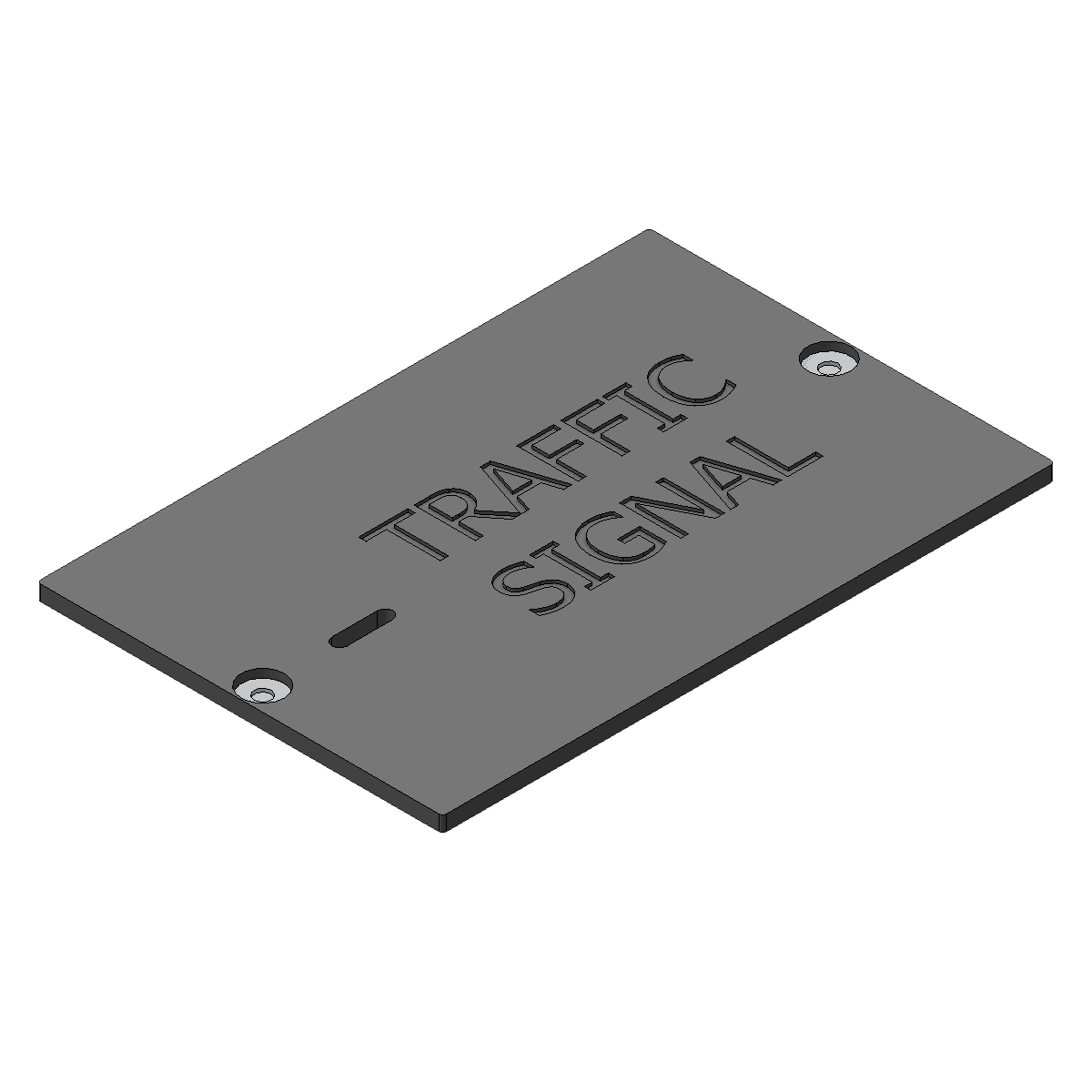 HT1017 Diamond Plate Handhole Lid - Traffic Signal | Jensen Infrastructure