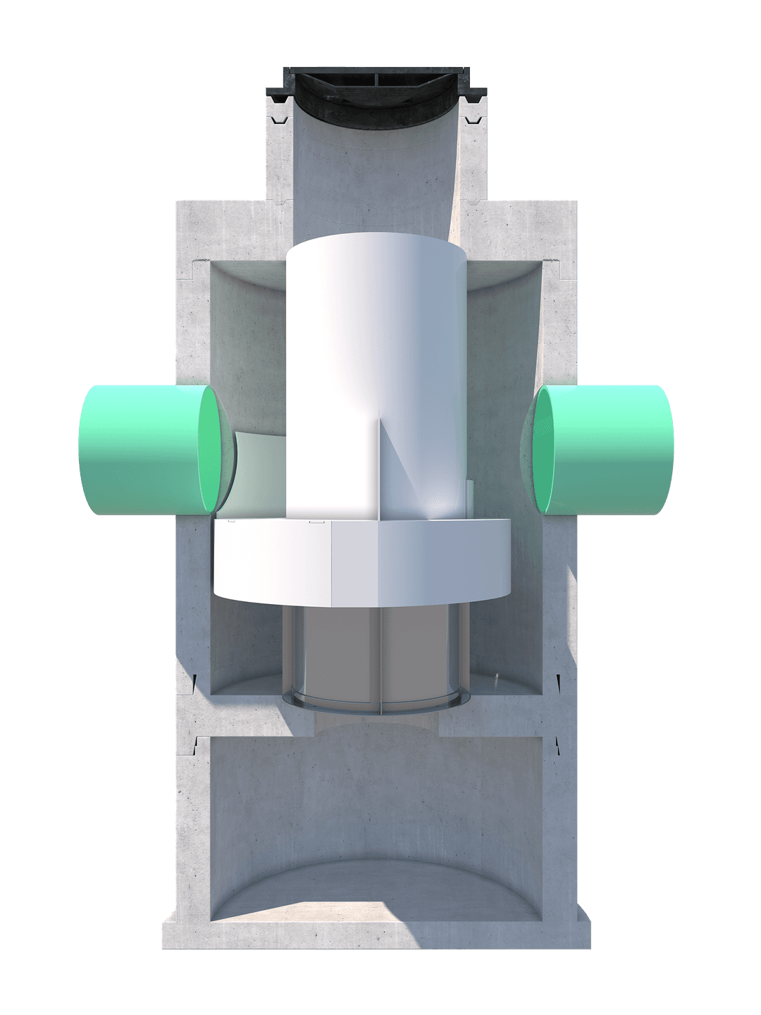 Inline Hydrodynamic Separator Unit, 48