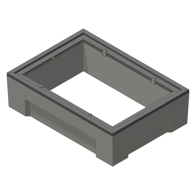 HT2436 x 12 Handhole Box - Precast Concrete - Traffic Rated | Jensen ...