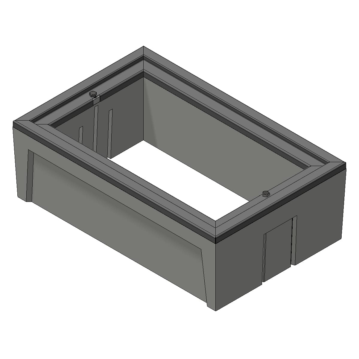 HT1730 x 12 Handhole Box - Precast Concrete - Traffic Rated | Jensen ...