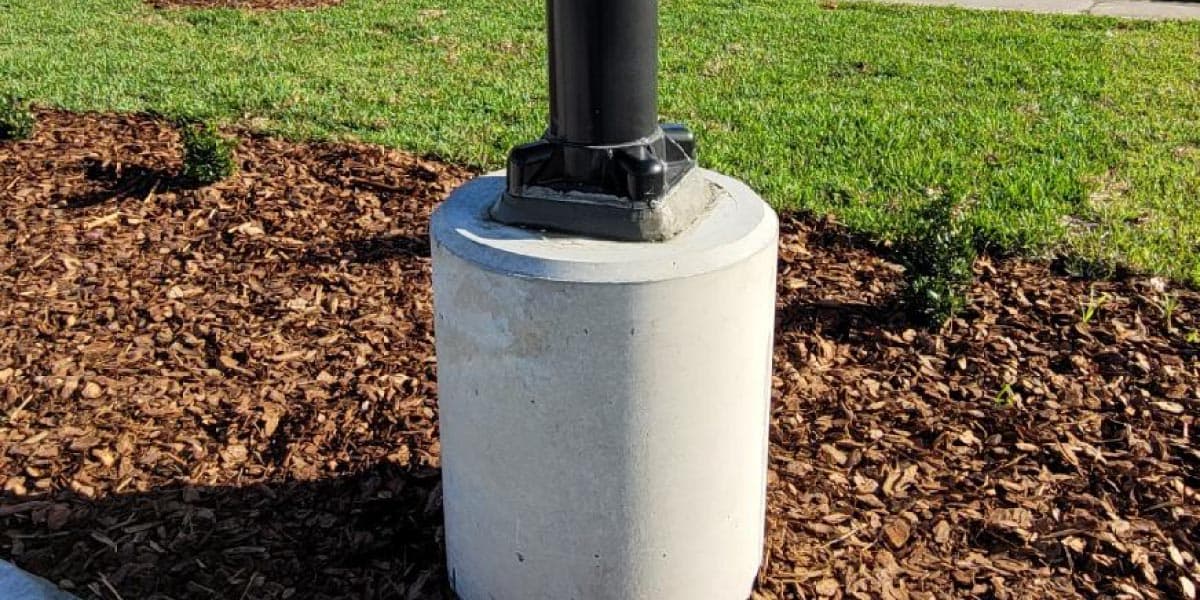 LPB Precast Concrete Light Pole Base | Jensen Infrastructure