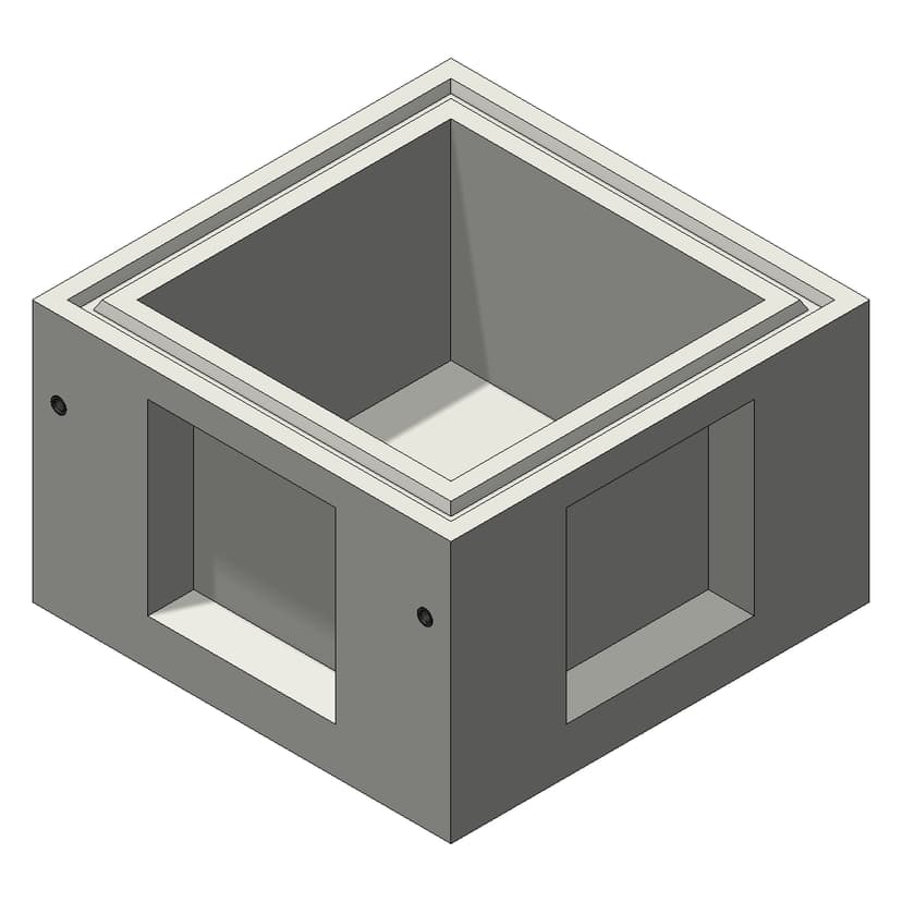 Drop Inlet 36x36x24 with 18x18 knockouts | Jensen Infrastructure