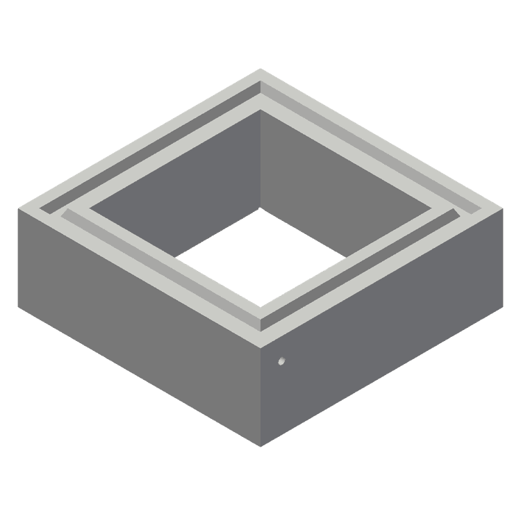 R12 Riser - 2424x12 | Jensen Precast