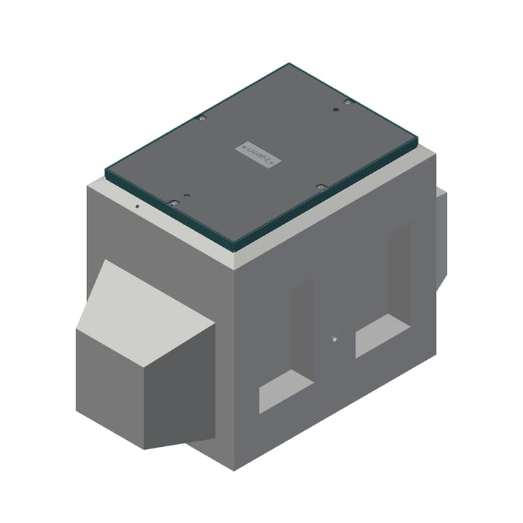 Traffic Ducted Pull Box - 2436 - LADWP | Jensen Precast