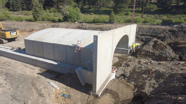 Precast Concrete Arch Culvert Bridge by Jensen | Jensen Infrastructure